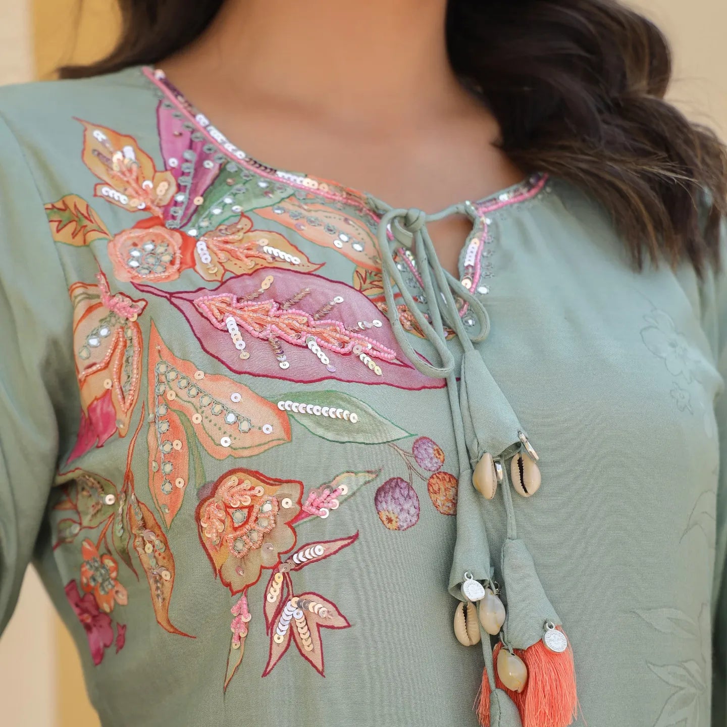 Heavy Gharara Dress for Women - Suit Set Kurti Pant Dupatta Set