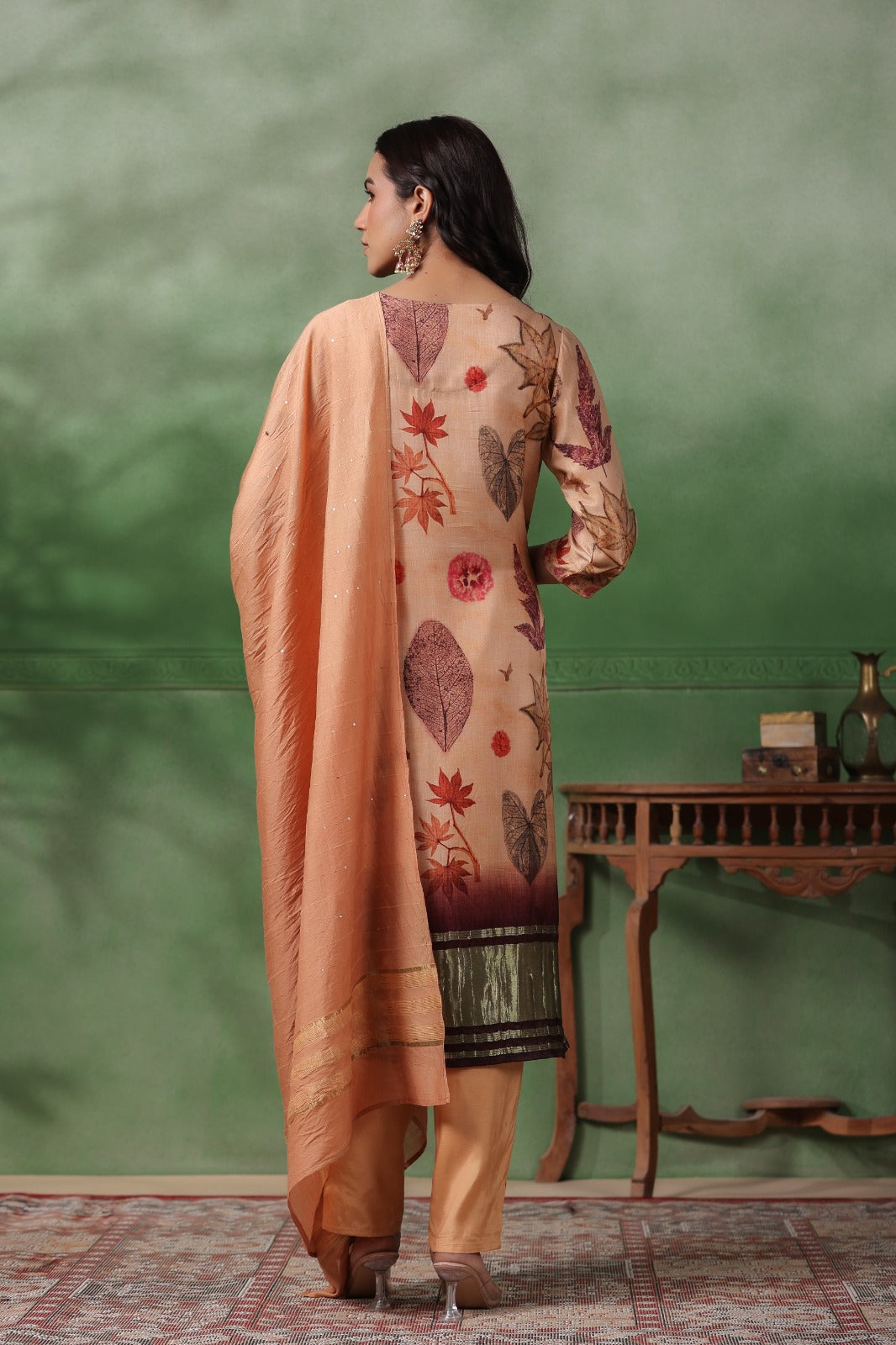 Muslin Suit Set for Women - Suit Set Kurti Pant Dupatta Set