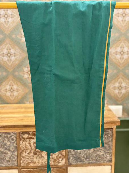 Cotton Linen Colourblock Kurti Pant set for women