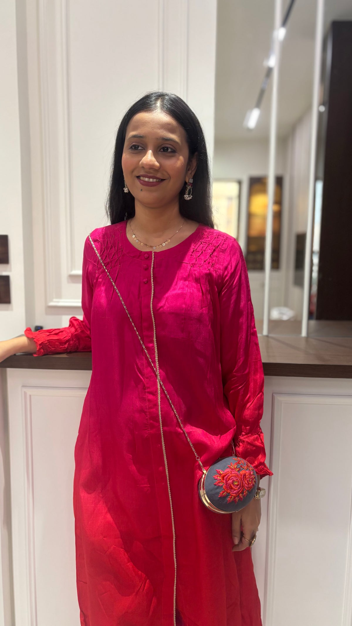 Laila Dual Tone Kurta Pant Set