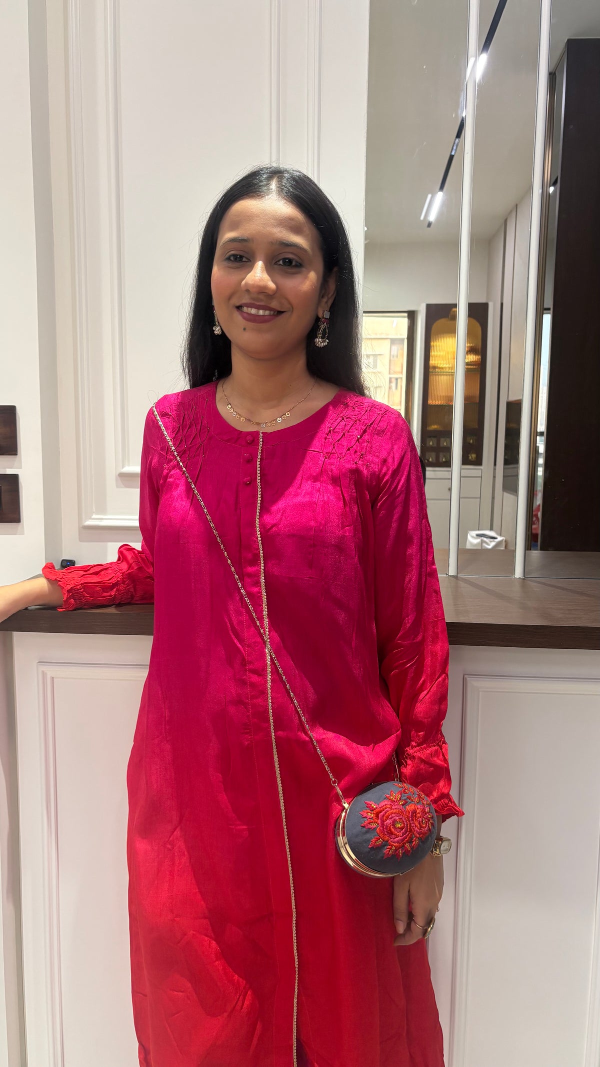 Laila Dual Tone Kurta Pant Set