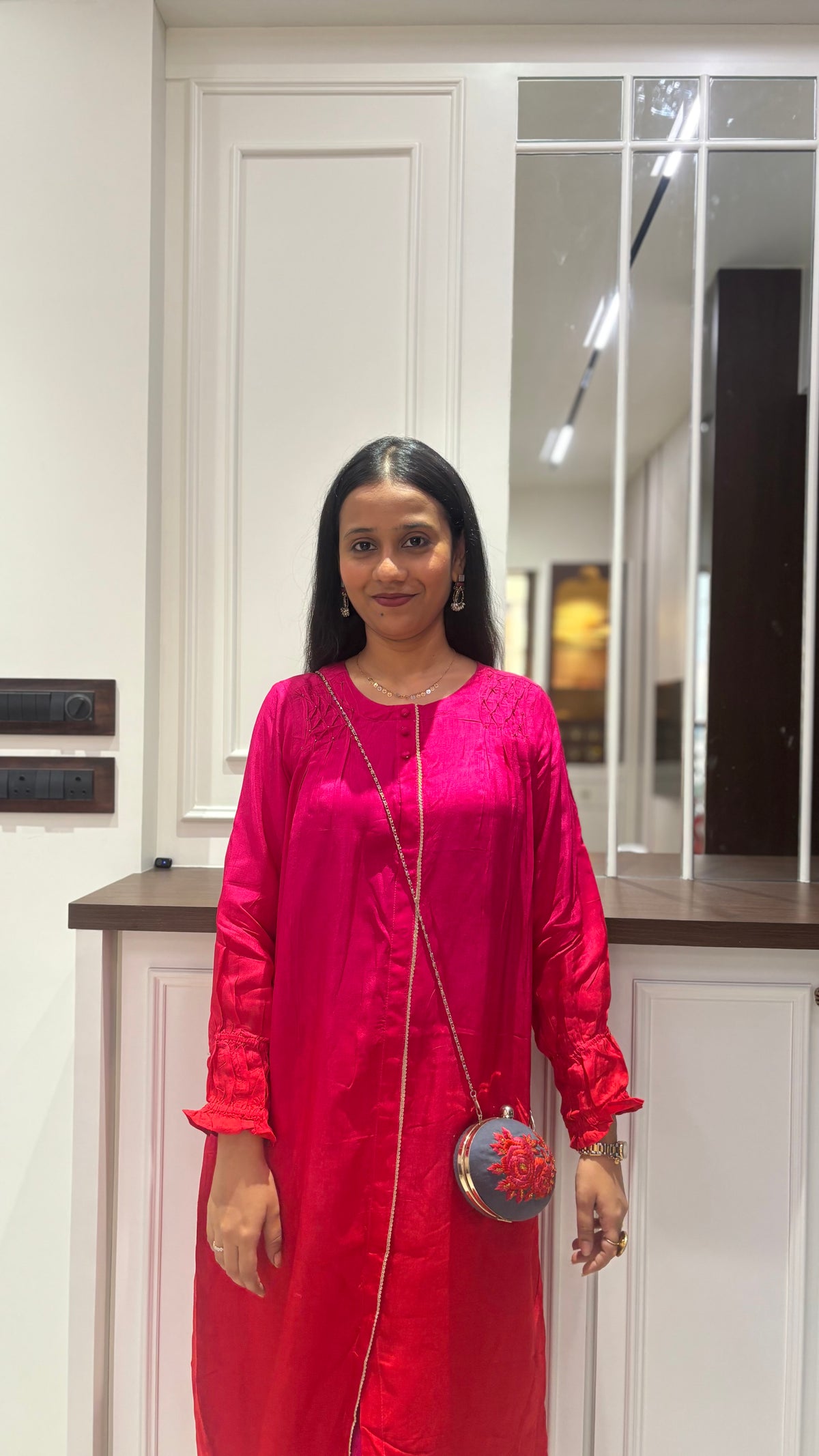 Laila Dual Tone Kurta Pant Set