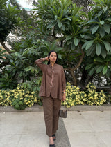 Brown Co-ord Set