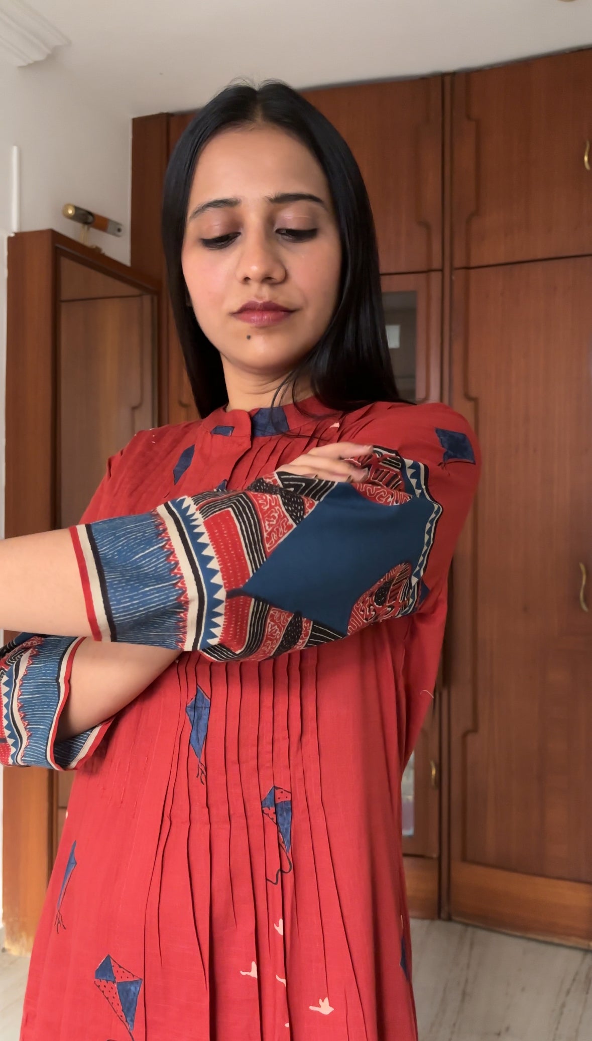 Uttarayan/Makarsankranti Special Kite Motif Printed Kurta Pant Set