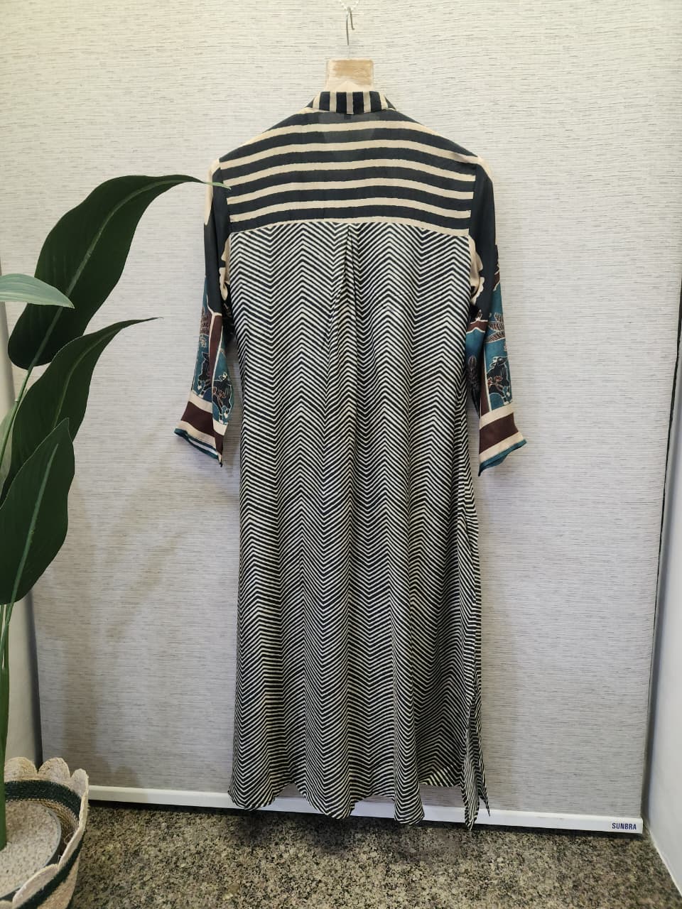 Black Ajrakh Kurta Pant Set