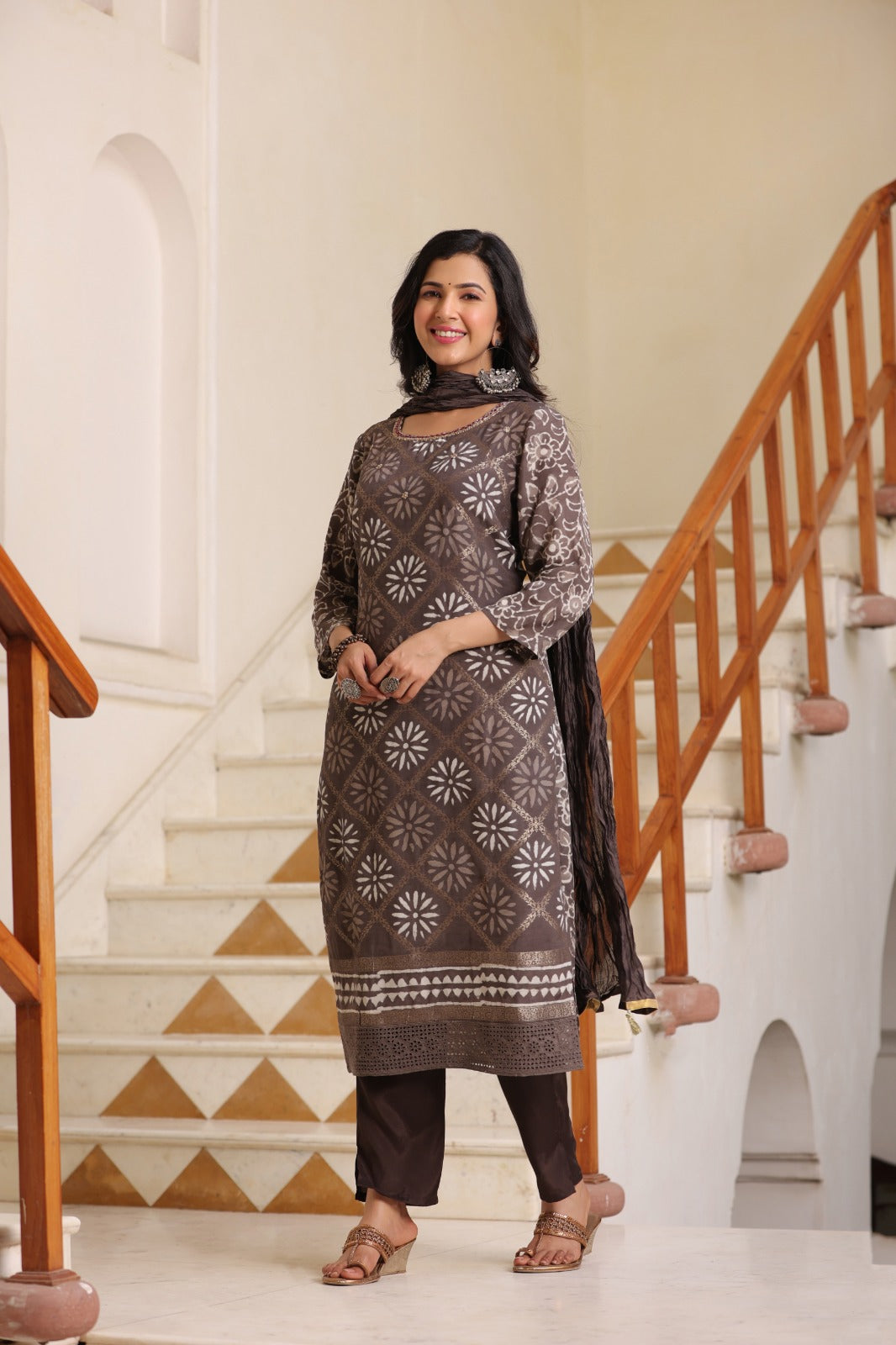Women’s hand Embroidered festive suit set