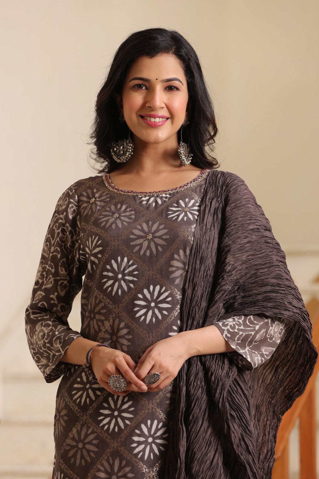 Women’s hand Embroidered festive suit set