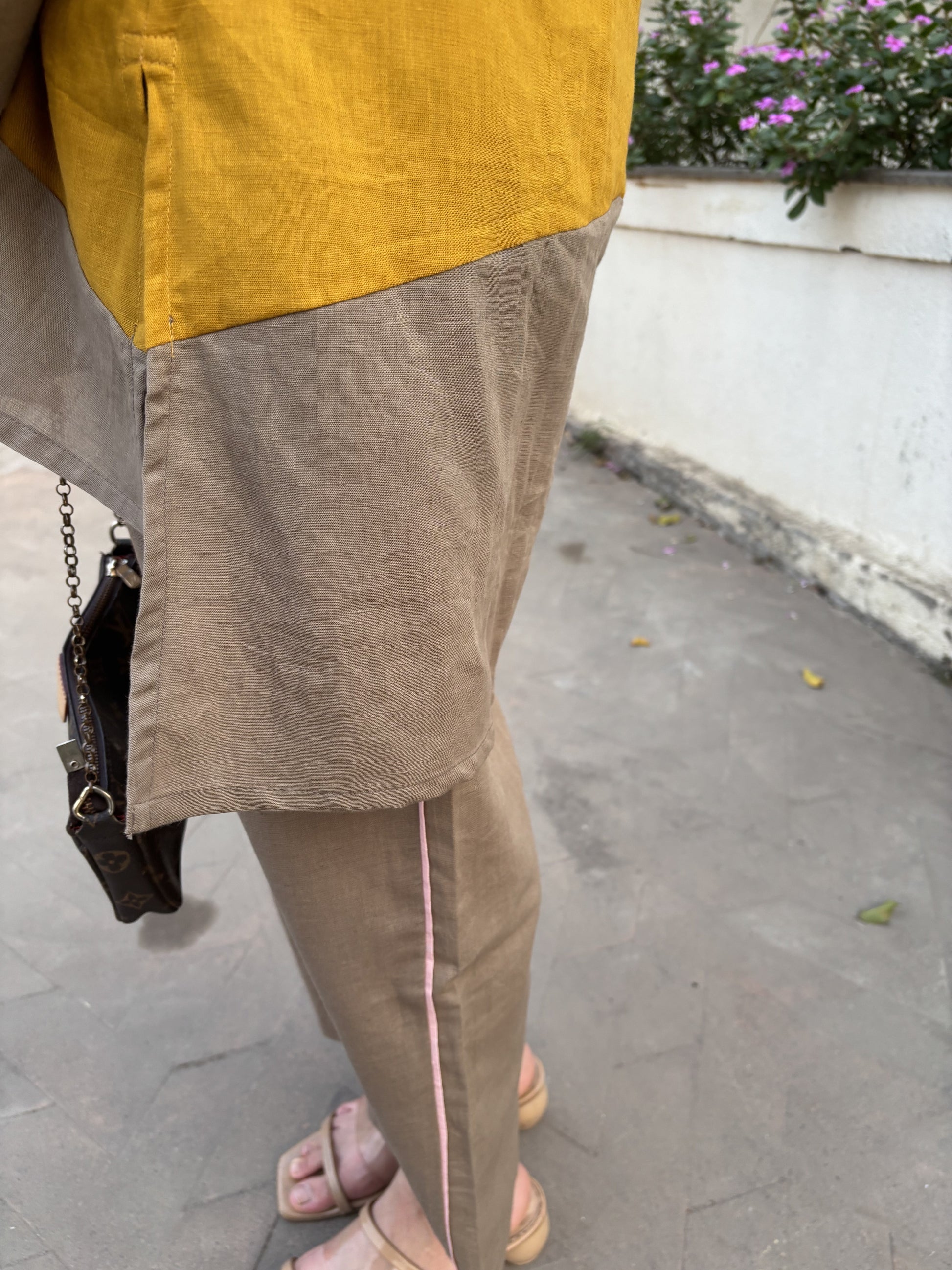 Colorblock Co-ord Set - Coord Set for Women