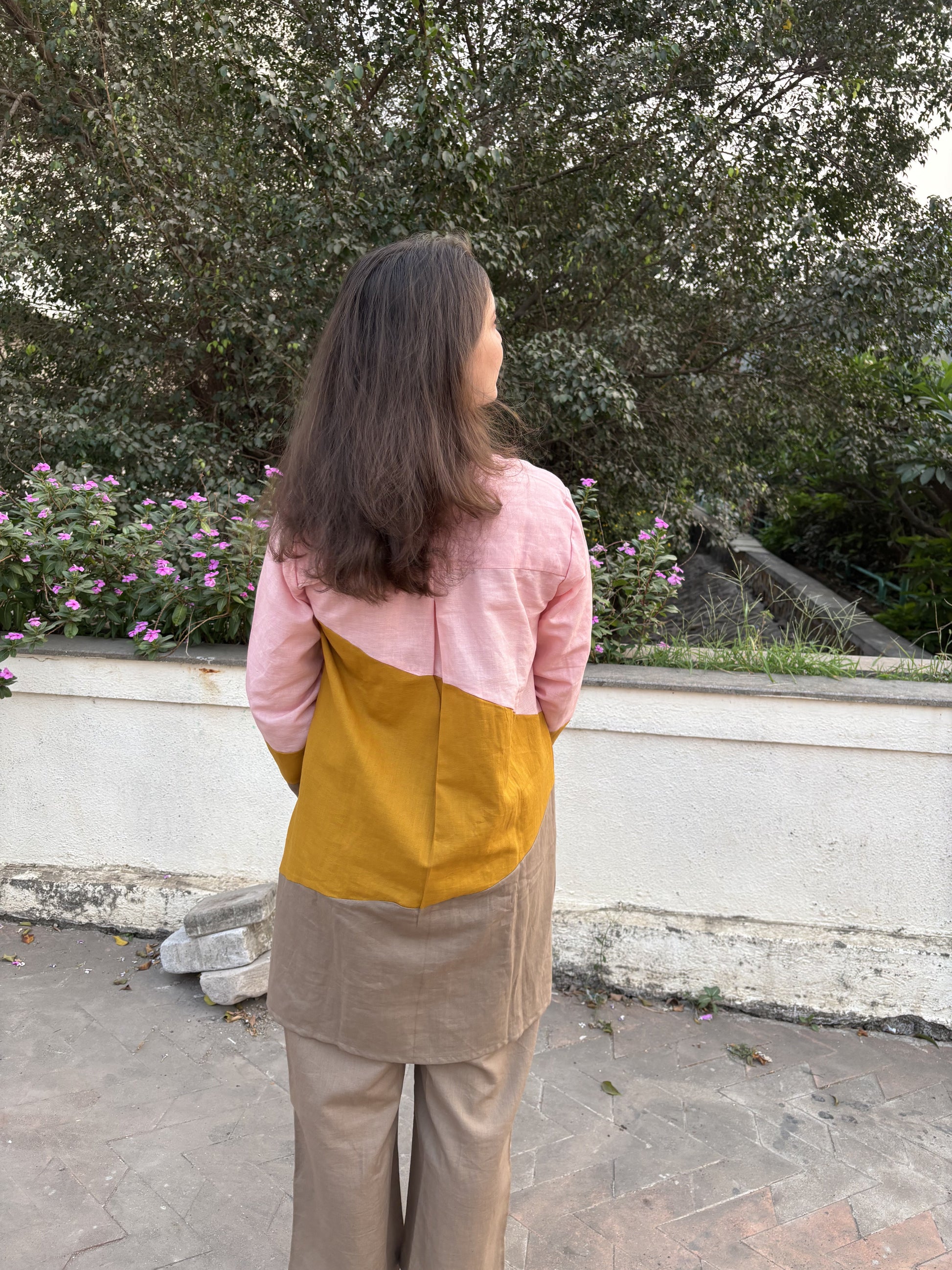 Colorblock Co-ord Set - Coord Set for Women