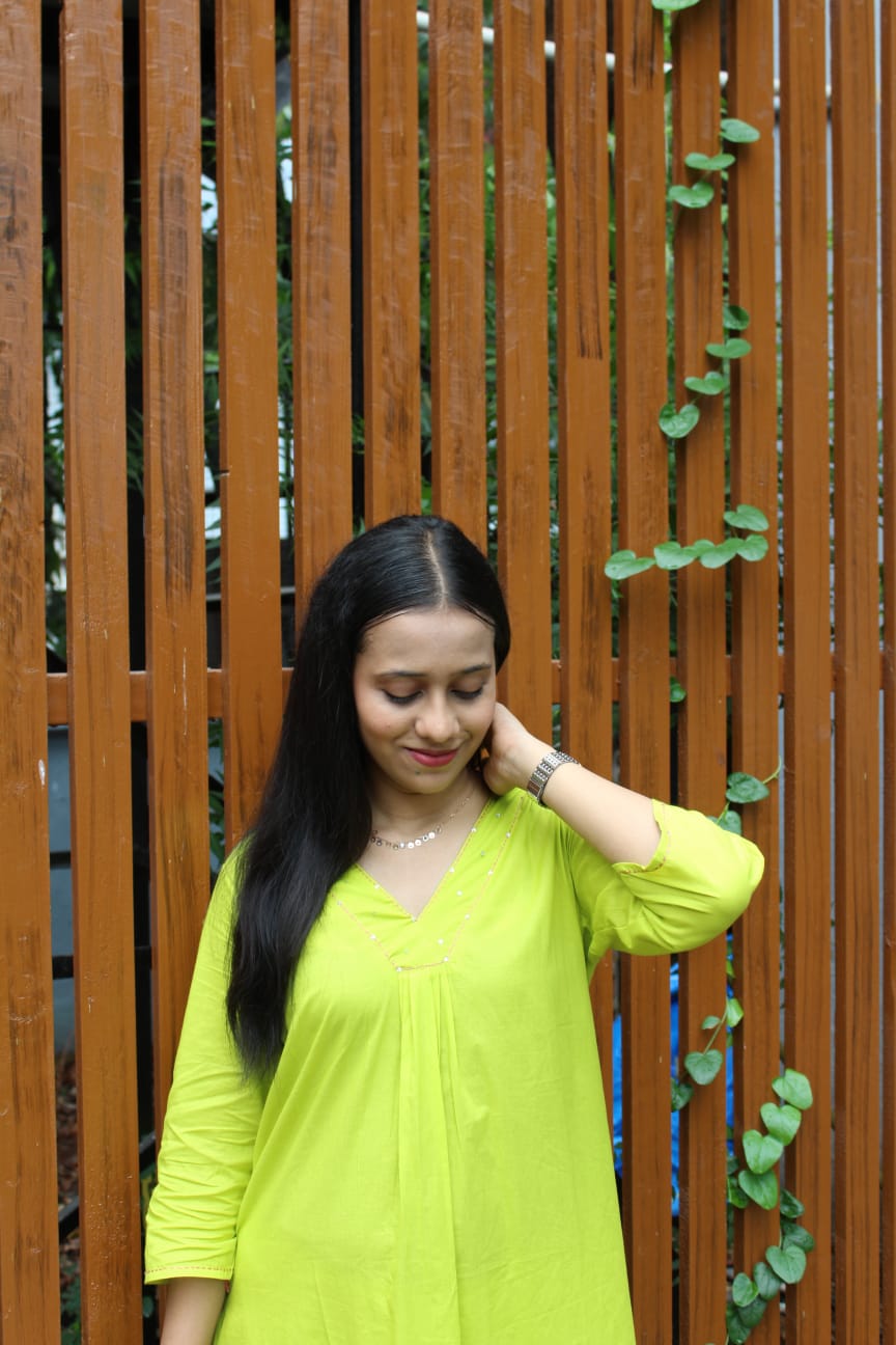 Cotton Kurti Pant Coord set for Women - Coord Set for Women