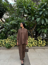 Brown Co-ord Set
