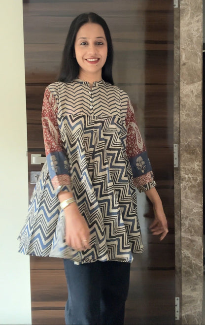 short mul kurti